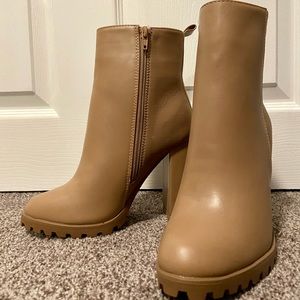 Serena Block Heeled Bootie